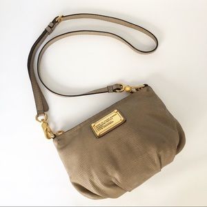 Marc Jacobs Q Percy Leather Tan Crossbody